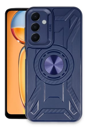 Samsung Galaxy A15 4G Kılıf Lincoln Silikon - Lacivert