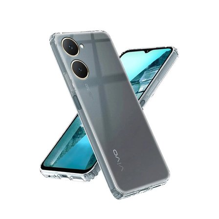 Mey İ̇Thalat®  Vivo Y18 Kılıf Lüx Şeffaf Silikon