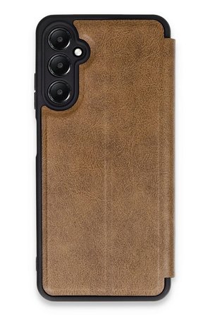 Mey İthalat®  Samsung Galaxy A55 5G Kılıf Flip Cover - Taba