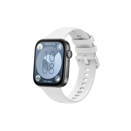Mey İthalat®  Huawei Watch Fit 3 Klasik Kordon - Beyaz