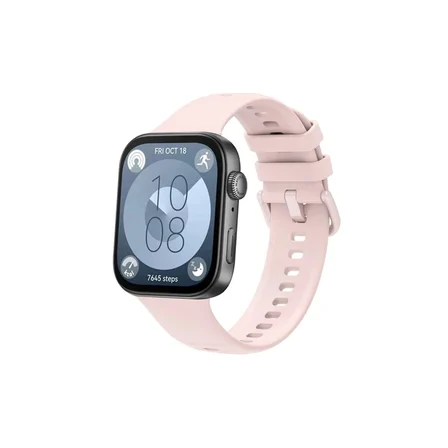 Mey İthalat®  Huawei Watch Fit 3 Klasik Kordon - Pudra
