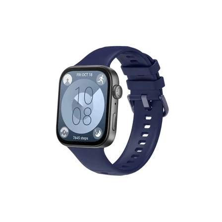 Mey İthalat®  Huawei Watch Fit 3 Klasik Kordon - Lacivert