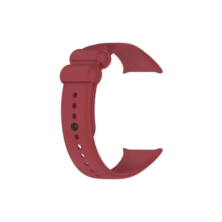 Mey İthalat®   Smart Band 8 Pro Klasik Kordon - Bordo