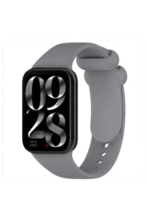 Mey İthalat®   Smart Band 8 Pro Klasik Kordon - Füme