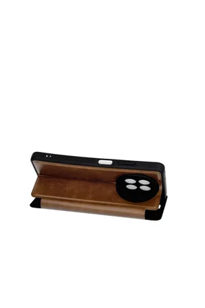 Mey İthalat®  Realme 12 5G Kılıf Flip Cover - Taba