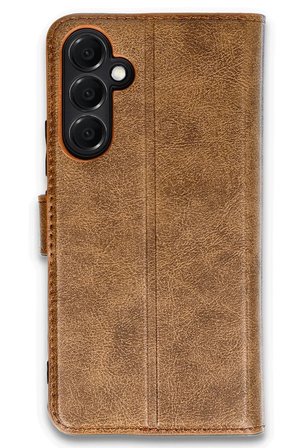Mey İthalat®  Samsung Galaxy A05S Kılıf Trend S Plus Kapaklı Kılıf - Taba