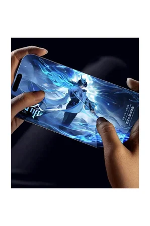 Mey İthalat®  iPhone 15 Pro Max Bilvis 0.18mm Plus Cam Ekran Koruyucu