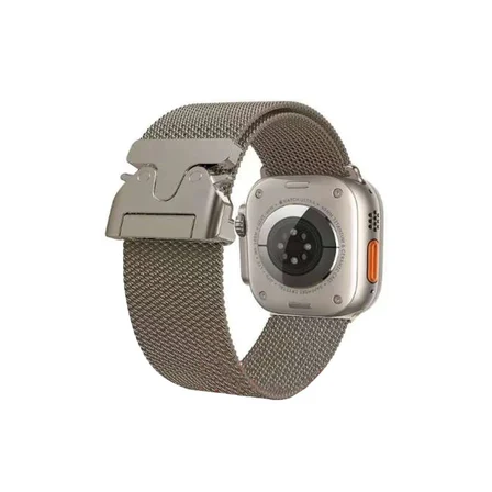 Mey İthalat®   Watch 42mm Milano Metal Kordon - Desert