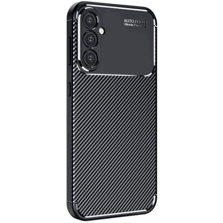 Samsung Galaxy A16 5G Kılıf Auto Focus Karbon Kapak - Siyah