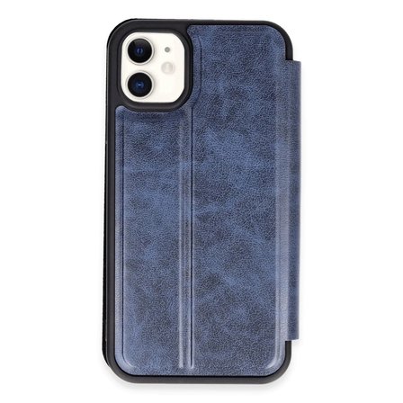 Mey İthalat®  iPhone 11 Kılıf Flip Cover - Lacivert