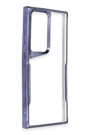 Samsung Galaxy S25 Ultra Kılıf Boyi Silikon Kapak - Lacivert