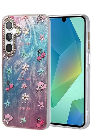 Samsung Galaxy S25 Plus Kılıf Blade Aynalı Desenli Kapak - Desen 4