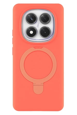 Mey İthalat®   Redmi Note 14 Pro 4G Regal Magsafe Standlı Kapak - Turuncu