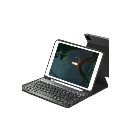 Mey İthalat  Samsung Galaxy X730 Tab S11 Kılıf KC01 Smart Klavyeli Tablet Kılıfı - Siyah