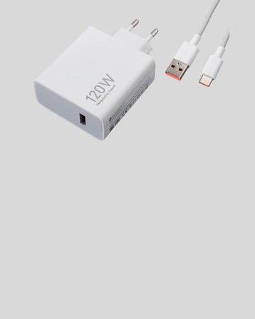 120W Mi Turbo Akıllı Tanıma Çipli Hızlı Şarj Cihazı Taşınabilir ve Dayanıklı