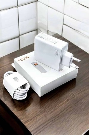 Mey İthalat® 120W Şarj Aleti Type-C Uyumlu Turbo Şarj Aleti
