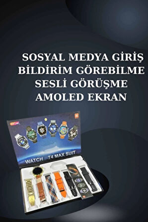 CEYLAN ADAM 2025 Model Akıllı Saat ve Yeni Nesil Pro Bluetooth Kulaklık ANC Özelliği