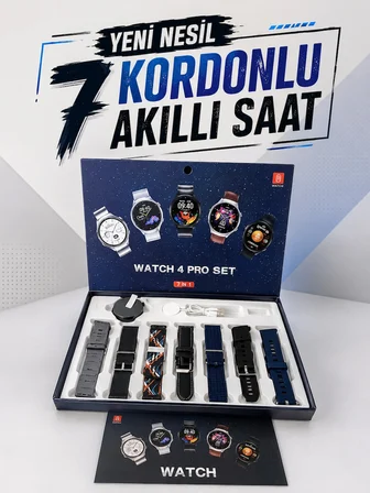 Mey İthalat® Yeni Nesil Akıllı Saat 2024 Model Uyku ve Sağlık Takibi Bluetooth Bağlantılı