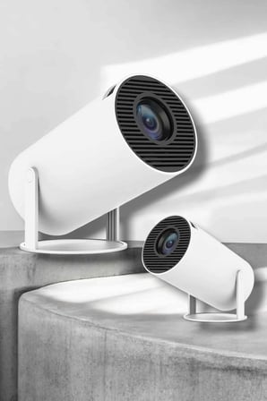 Mey İthalat® 130 İnç Geniş Ekran ve 4K Destekli Full HD Projeksiyon Cihazı