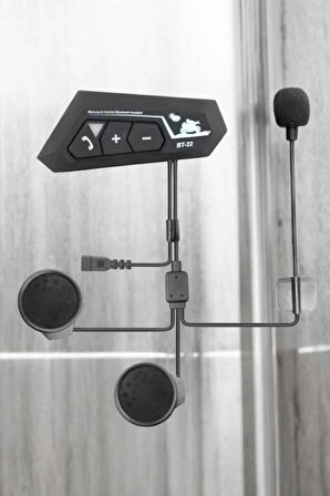 CEYLAN ADAM İnterkom Intercom Kask Kulaklık Bt22 Bluetooth Motosiklet Kulaklık 5.0 Bluetooth