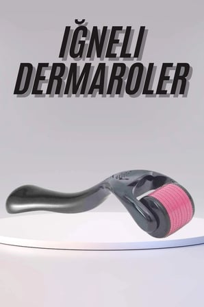 Mey İthalat® Derma Roller Titanyum Uçlu 540 Iğneli 1 Mm Iğne