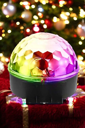 CEYLAN ADAM Kompakt Tasarımlı, Telefon Kontrollü Disko Topu Işıkları