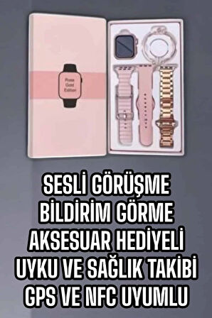 CEYLAN ADAM Akıllı Saat Bluetooth Bağlantılı Aksesuar Hediyeli GPS Takibi