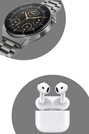 CEYLAN ADAM Akıllı Saat ve Kulaklık Seti Bildirim Görme Arama Cevaplama ANC Özelliği