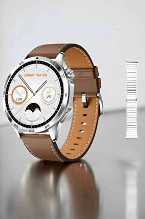 CEYLAN ADAM Akıllı Saat Titreşimli Pusula Nabız ve Tansiyon Ölçer NFC Uyumlu