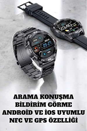 CEYLAN ADAM Akıllı Saat Arama Cevaplayan Titreşim Özelliğiyle Bildirim Görebilen