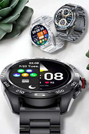 CEYLAN ADAM Akıllı Saat Sağlık ve Fitness Takibi Bluetooth Bağlantılı Dokunmatik Ekran