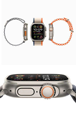 CEYLAN ADAM Akıllı Saat Bluetooth Bağlantılı NFC ve GPS Uyumlu Nabız Ölçer Sesli Görüşme