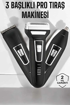 CEYLAN ADAM 3 Başlıklı Profesyonel Tıraş Makinesi