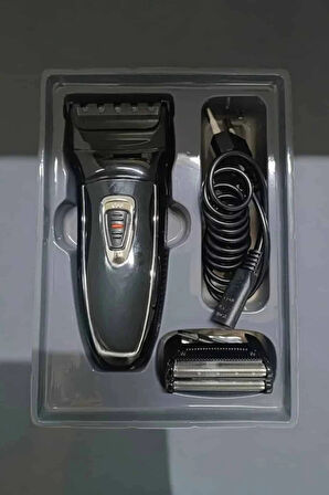 CEYLAN ADAM Şarjlı Paslanmaz Çelik Bıçaklı ve Kablosuz Saç Sakal Tıraş Makinesi