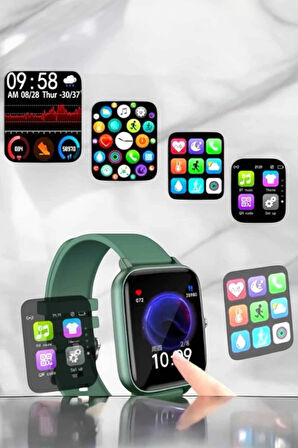 CEYLAN ADAM Titreşimli, Sağlık Takipli, Yeni Nesil Akıllı Saat  400mAh Batarya Kapasiteli