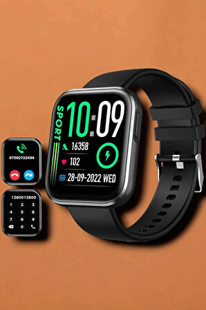 CEYLAN ADAM Yeni Nesil Akıllı Saat Arama Bildirimleri, Uyku & Kalp Atış Takibi