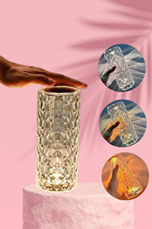 CEYLAN ADAM Sevgililer Gününe Özel Romantik Kristal Gece Lambası Sevgiliye Hediye