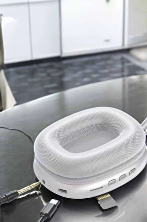 CEYLAN ADAM P9 Plus Kablosuz Kulak Üstü Bluetooth Kulaklık Beyaz Yüksek Ses Kaliteli