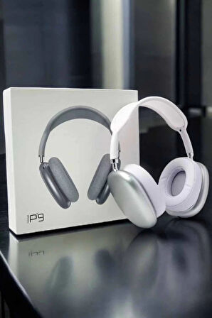 CEYLAN ADAM P9 Air Max Kablosuz 5.0 Mikrofonlu Bluetooth Kulaklık Beyaz Yüksek Ses Kaliteli