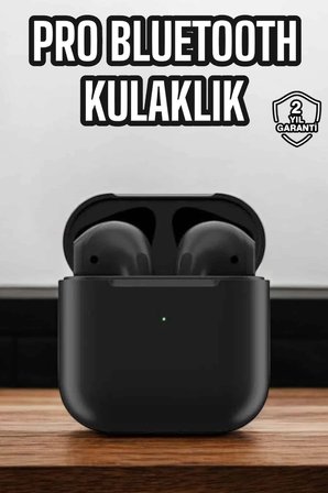Mey İthalat® Bluetooth Kulaklık Yeni Nesil Pro Sensörlü Mikrofon Çağrı Cevaplama