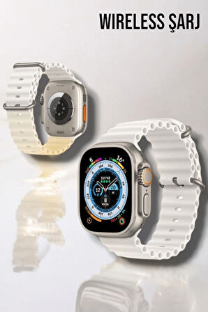 CEYLAN ADAM Bluetooth Bağlantılı 49MM Dokunmatik Akıllı Saat Sağlık ve Spor Takip Özellikli