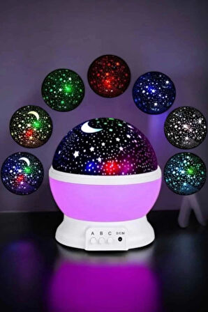 CEYLAN ADAM Çocuklara Özel Yıldızlı Gece Lambası