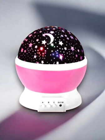 CEYLAN ADAM Yıldızlı Gökyüzü Efektli Projektörlü Masa ve Gece Lambası