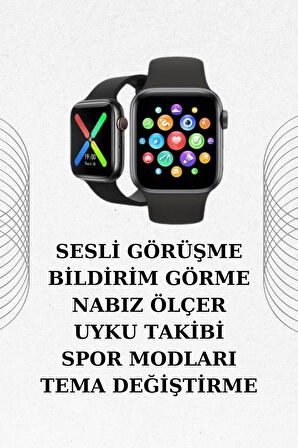 CEYLAN ADAM İkili Set Dev Kampanya Ucuz Kulaklık Ucuz Akıllı Saat Gürültü Önleyici Uzun Pil Ömrü