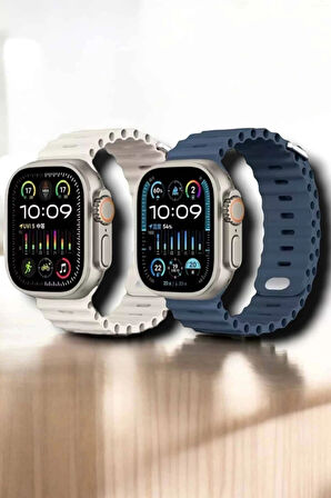 CEYLAN ADAM Yeni Nesil Ultra Akıllı Saat Titreşimli, Uyku & Sağlık Takibi, Çift Kordon