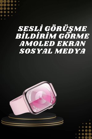 Mey İthalat® Akıllı Saat İos Andorid Destekli Titreşimli GPS Özelliği Bildirim Özelliği