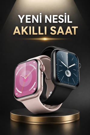 Mey İthalat Akıllı Saat Alarm ve Titreşim Uyku ve Sağlık Takibi GPS Uyumlu Nabız Ölçer Sesli Görüşme