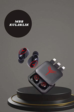 CEYLAN ADAM Dijital Göstergeli Powerbank Kablosuz Kulaklık ve 7 Kordonlu Yeni Nesil Akıllı Saat Dokunmatik Kontrol