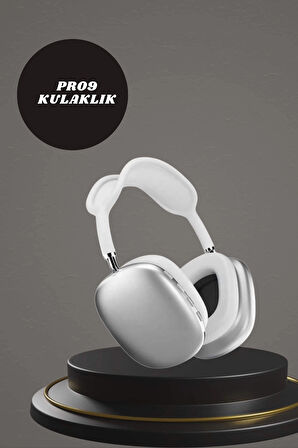 CEYLAN ADAM Kulak Üstü P9 Kablosuz Bluetooth Kulaklık ve 7 Kordonlu Akıllı Saat