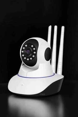 Mey İthalat® Wifi Kamerası Çift Yönlü Bebek Güvenlik Kamerası Gece Görüşlü